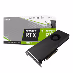 PNY VCG2080T11BLPPB carte graphique NVIDIA GeForce RTX 2080 Ti 11 Go GDDR6 - Vue supplémentaire 4